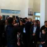 Bei Ausstellungseröffnung in Hasawjurt (Dagestan)