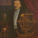 „Prof. Nagel“, Öl auf Leinwand, 70 x 50 cm, verkauft